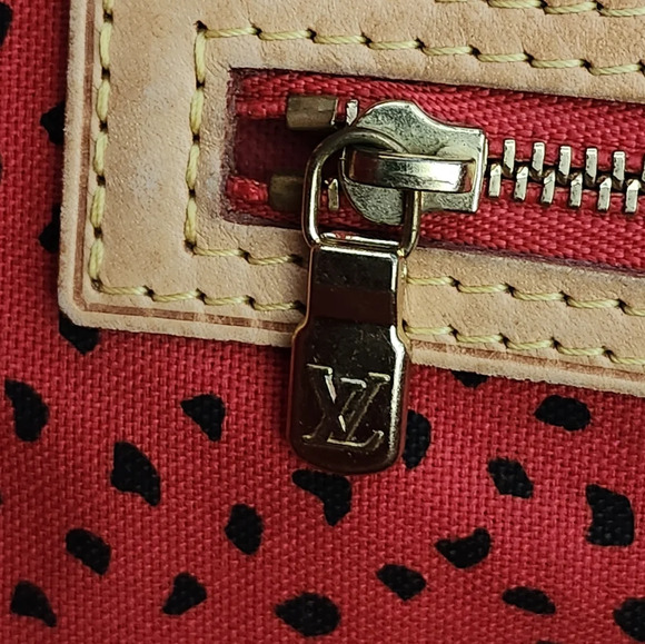 Louis Vuitton Monogram Kusama Waves Neverfull MM Red - Picture 10 of 16